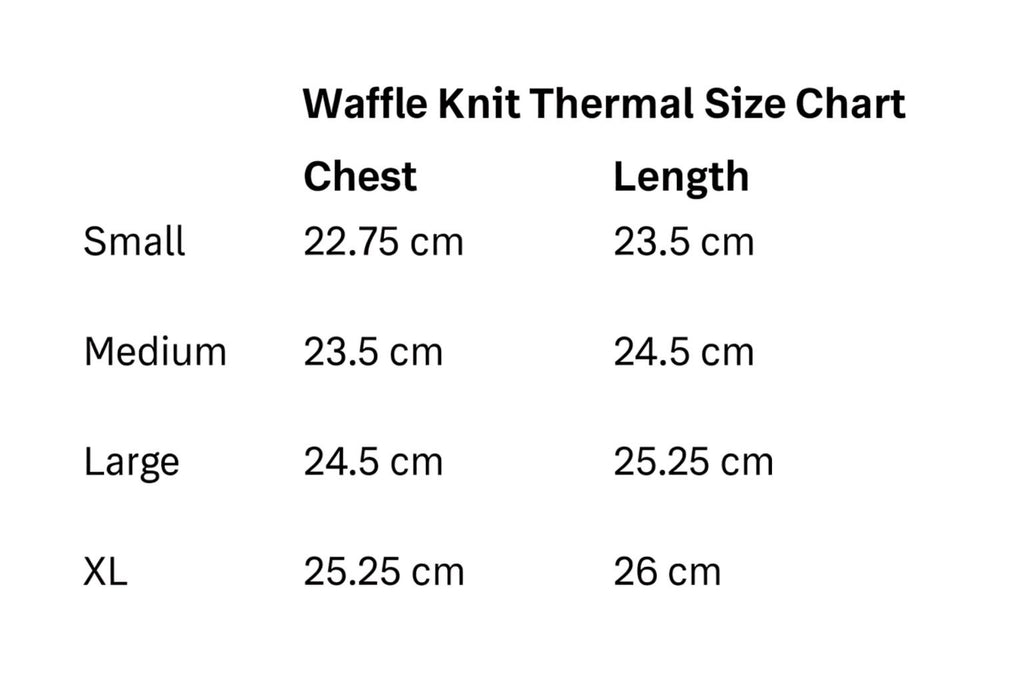 waffle long sleeve